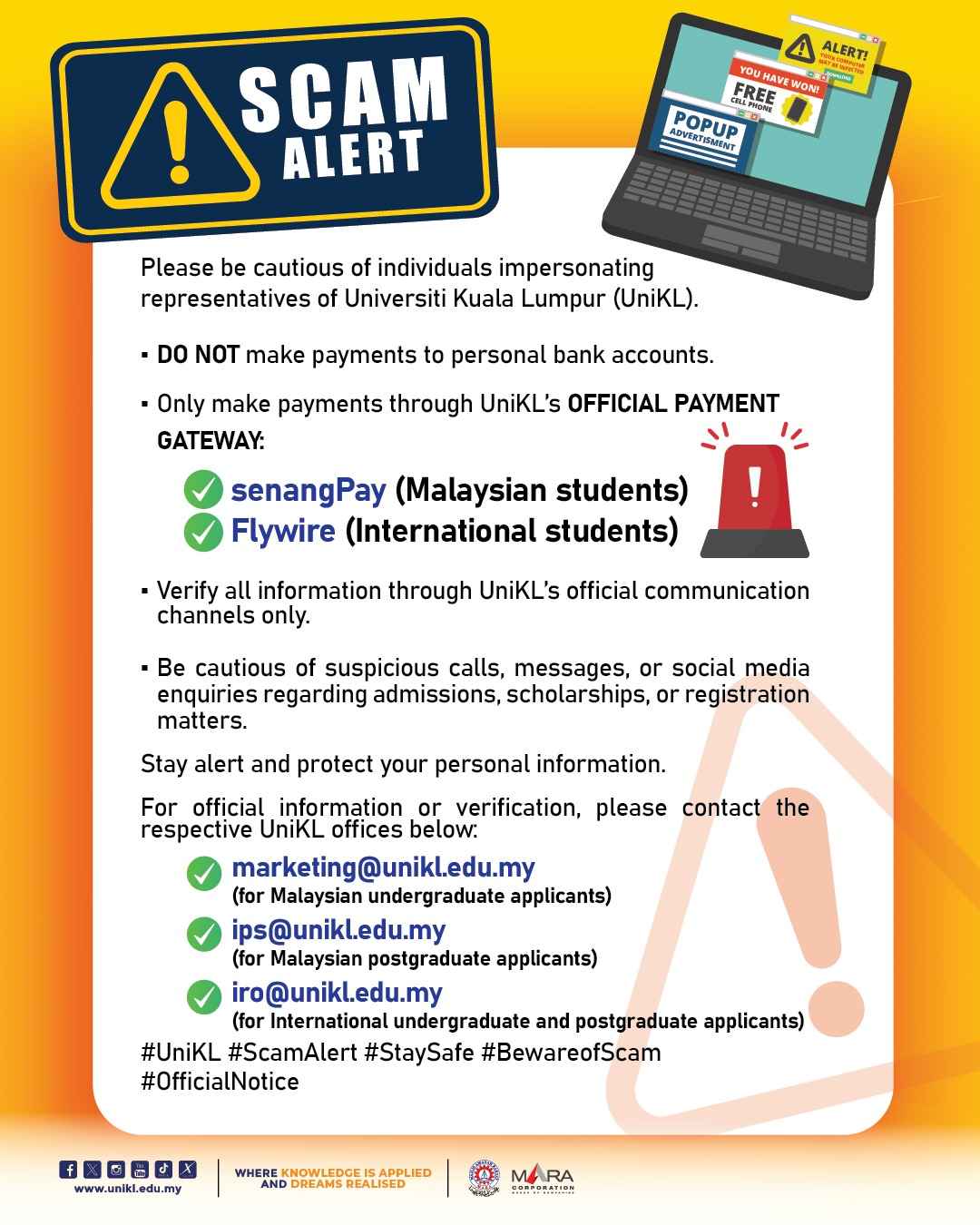 Scam Alert
